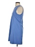 DKNY Solid Blue Casual Dress Size S - photo 5