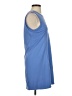 DKNY Solid Blue Casual Dress Size S - photo 4