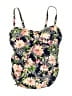 Assorted Brands Floral Blue Swimsuit Top Size 12 - photo 1