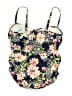 Assorted Brands Floral Blue Swimsuit Top Size 12 - photo 2