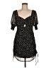 ACOA collection 100% Polyester Stars Black Casual Dress Size M - photo 1