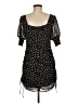 ACOA collection 100% Polyester Stars Black Casual Dress Size M - photo 2