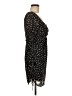 ACOA collection 100% Polyester Stars Black Casual Dress Size M - photo 4