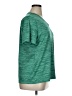 Reebok 100% Polyester Tweed Green Active T-Shirt Size 1X - photo 4