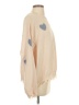 Adora 100% Polyester Hearts Tan Pullover Sweater Size S - photo 4