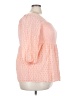 Torrid 100% Polyester Pink 3/4 Sleeve Blouse Size 2X Plus (2) - photo 4
