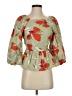 Y.A.S Green 3/4 Sleeve Blouse Size S - photo 1