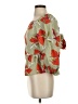 Y.A.S Green 3/4 Sleeve Blouse Size S - photo 5