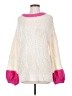 Lovers + Friends Color Block Ivory Pullover Sweater Size S - photo 1