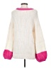 Lovers + Friends Color Block Ivory Pullover Sweater Size S - photo 2