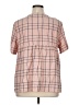Gloria Vanderbilt Pink Short Sleeve Blouse Size XL - photo 2