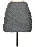 Zara Chevron-herringbone Gray Silver Casual Skirt Size XS - photo 1