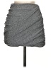 Zara Chevron-herringbone Gray Silver Casual Skirt Size XS - photo 2