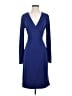 Ann Taylor Solid Blue Cocktail Dress Size 4 - photo 1