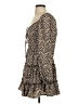 Lulus 100% Polyester Animal Print Brown Cocktail Dress Size S - photo 5