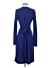 Ann Taylor Solid Blue Cocktail Dress Size 4 - photo 2