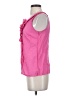 J.Crew 100% Cotton Pink Sleeveless Blouse Size 4 - photo 5