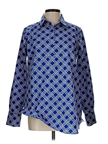 Lands' End Long Sleeve Button-Down Shirt (view 1)