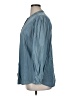 Express Blue 3/4 Sleeve Button-Down Shirt Size XL - photo 5