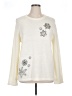 White Stag Floral Ivory Pullover Sweater Size XL - photo 1