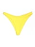 Shein Solid Yellow Swimsuit Bottoms Size L - photo 1