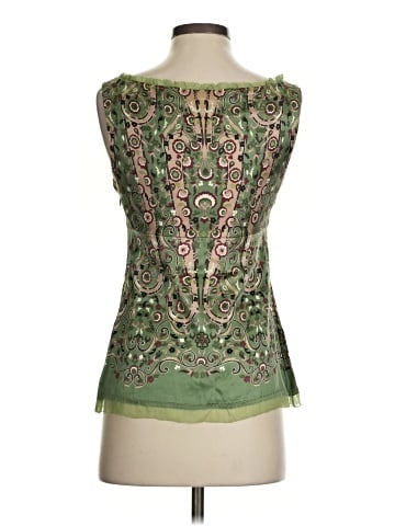 Elie Tahari Sleeveless Silk Top (view 2)