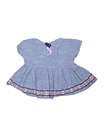 Cynthia Rowley Short Sleeve Blouse (view 2)