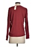 HERIZON Burgundy Long Sleeve Top Size S - photo 2