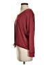 HERIZON Burgundy Long Sleeve Top Size S - photo 5