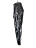KITRI 100% Viscose Metallic Black Casual Pants Size UK 8 / US 4 - photo 5