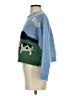 Shein Camo Blue Pullover Sweater Size S - photo 5