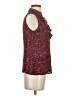 Tahari by ASL 100% Polyester Red Sleeveless Blouse Size XS - photo 4