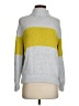 Aerie Color Block Yellow Turtleneck Sweater Size S - photo 1