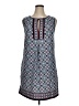 Max Studio Paisley Blue Casual Dress Size XL - photo 1