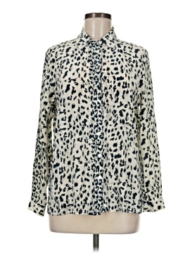 Assorted Brands Long Sleeve Silk Top