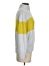 Aerie Color Block Yellow Turtleneck Sweater Size S - photo 4