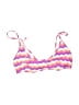 Unbranded Chevron-herringbone Purple Swimsuit Top Size XXS (estimated) - photo 1