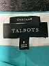 Talbots Color Block Teal Wool Pants Size 8 - photo 7