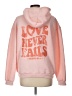 Shein Pink Pullover Hoodie Size L - photo 2