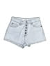 MNG 100% Cotton Blue Denim Shorts Size 2 - photo 1