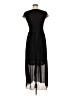 Unbranded 100% Polyester Black Casual Dress Size M - photo 2