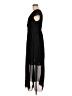 Unbranded 100% Polyester Black Casual Dress Size M - photo 5