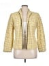 Jessica Howard 100% Polyester Tweed Yellow Blazer Size 14 - photo 1
