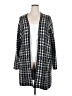 Fortune + Ivy Houndstooth Silver Cardigan Size XXL - photo 1