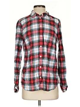 J.Crew Factory Store Long Sleeve Button-Down Shirt (view 1)