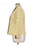 Jessica Howard 100% Polyester Tweed Yellow Blazer Size 14 - photo 5