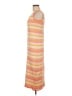 Solid & Striped Stripes Orange Casual Dress Size M - photo 5