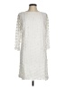 W by Worth 100% Polyester Ivory Cocktail Dress Size 8 - photo 1