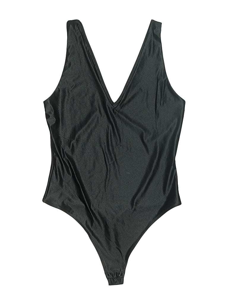 Pre-owned Babaton Bodysuit In Black
