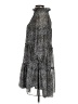 Taylor 100% Polyester Animal Print Gray Casual Dress Size S - photo 5